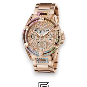 GUESS Ladies ROSE Gold Tone Analog Watch GW0464L5 - Image 2