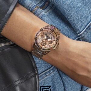 GUESS Ladies ROSE Gold Tone Analog Watch GW0464L5 - Image 6