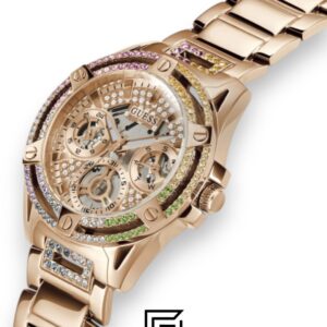 GUESS Ladies ROSE Gold Tone Analog Watch GW0464L5 - Image 5