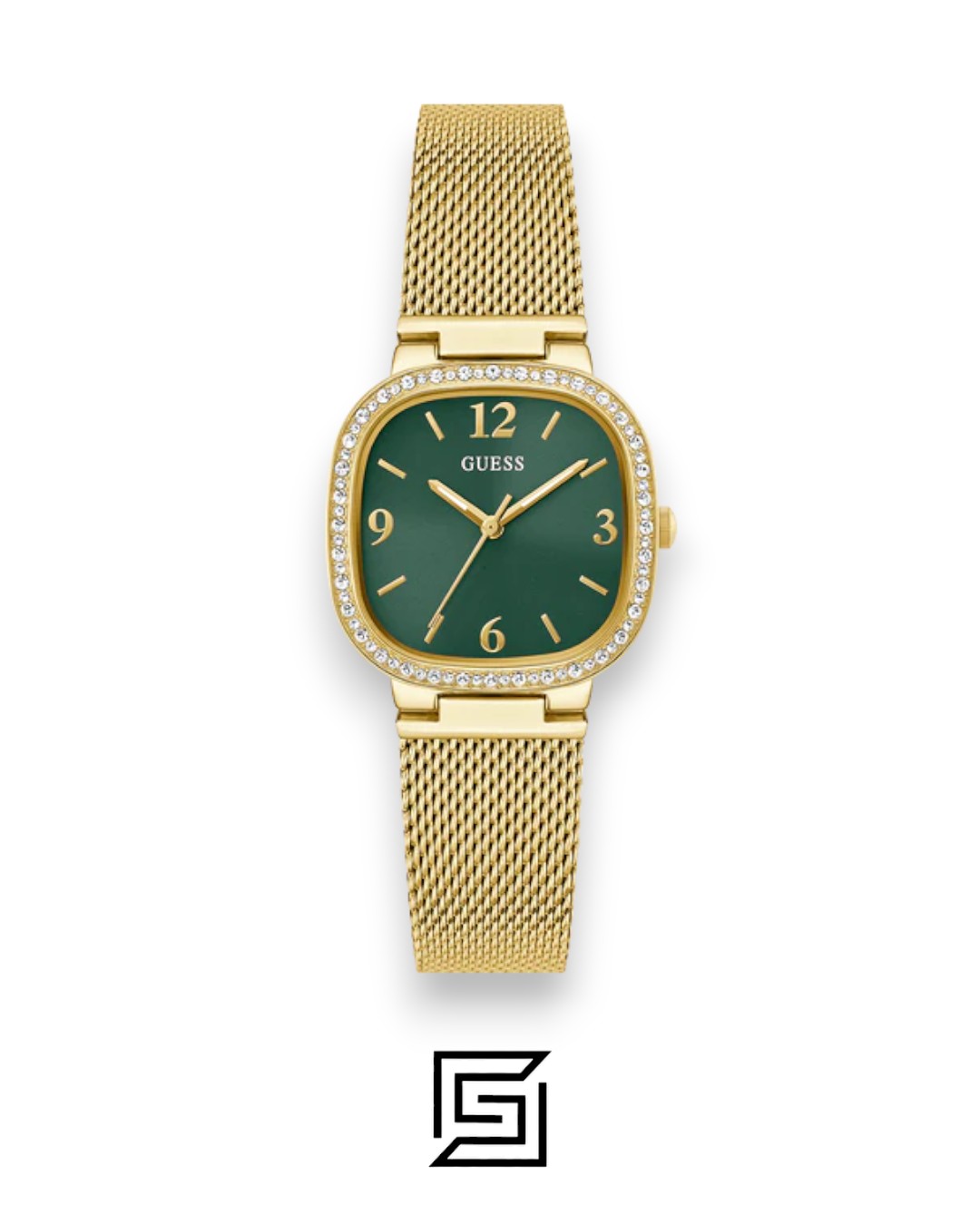 GUESS Ladies GOLD Tone Analog Watch GW0354L5