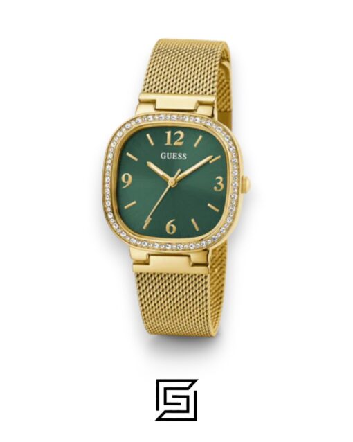 Alternative view of GUESS Ladies GOLD Tone Analog Watch GW0354L5