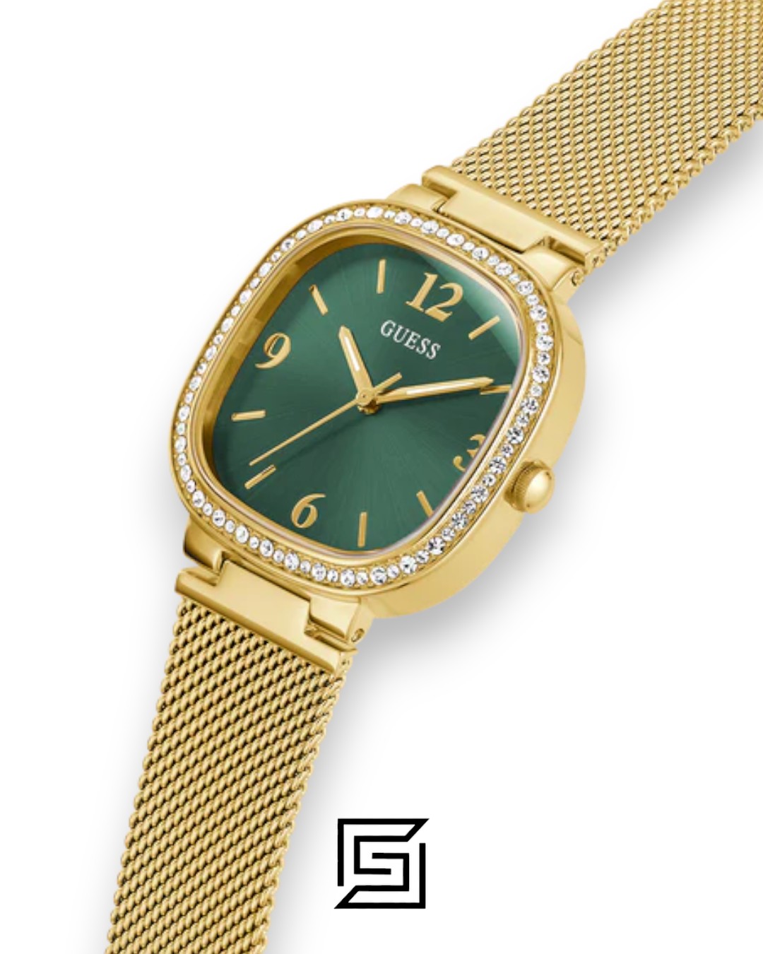 GUESS Ladies GOLD Tone Analog Watch GW0354L5 - Image 5