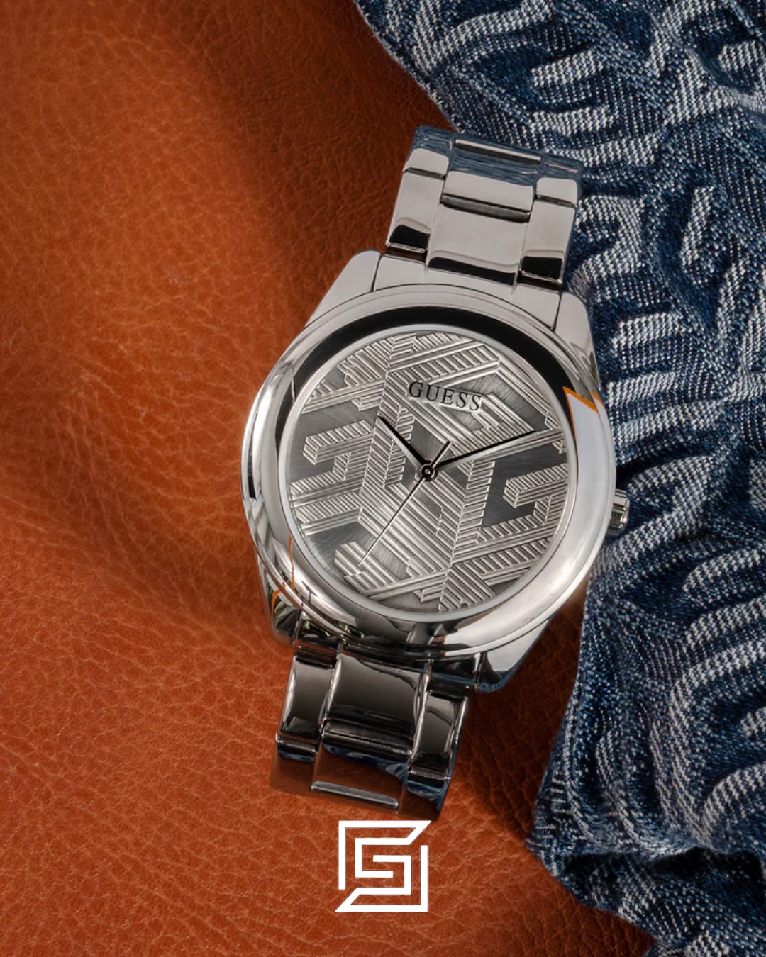 GUESS Ladies SILVER Tone Analog Watch GW0606L1 - Image 6