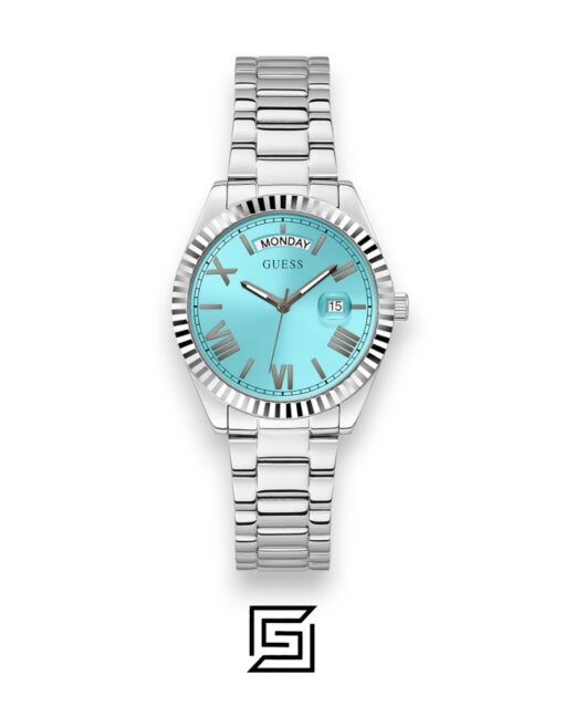 GUESS Ladies SILVER TONE Analog GW0308L4