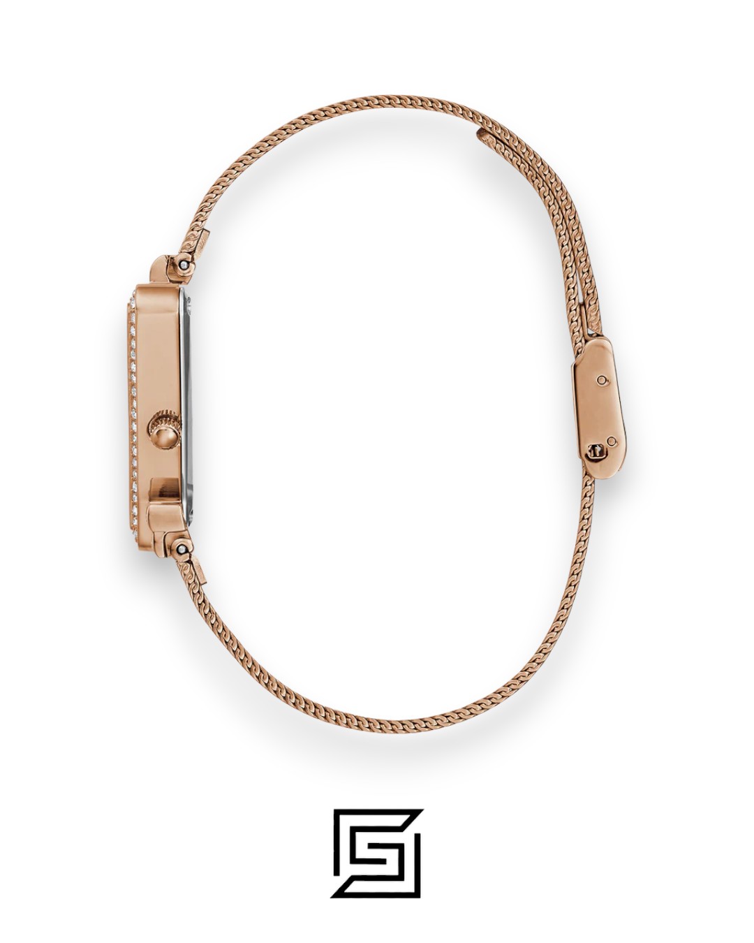 GUESS Ladies ROSE GOLD  Tone Analog Watch GW0508L3 - Image 4
