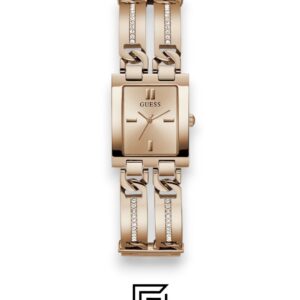 GUESS Ladies ROSE GOLD Tone Analog Watch GW0668L3 - Image 1