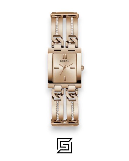 GUESS Ladies ROSE GOLD Tone Analog Watch GW0668L3