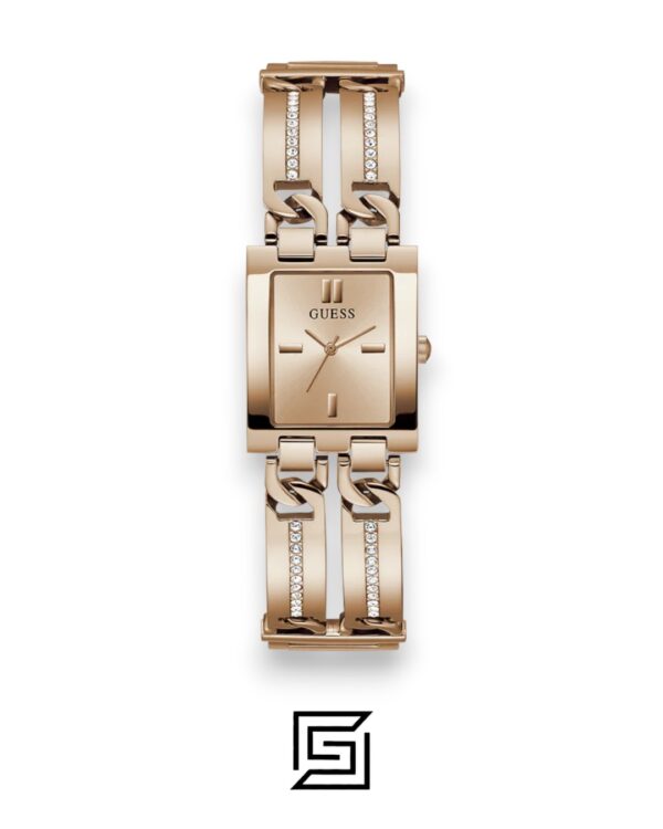 GUESS Ladies ROSE GOLD Tone Analog Watch GW0668L3