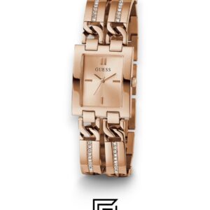 GUESS Ladies ROSE GOLD Tone Analog Watch GW0668L3 - Image 2