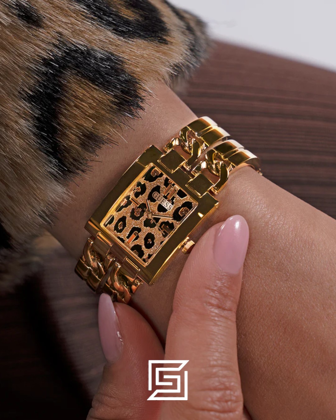 GUESS Ladies Gold Tone Analog Watch - GW0807L2 - Image 8