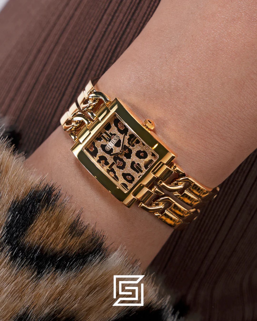 GUESS Ladies Gold Tone Analog Watch - GW0807L2 - Image 7