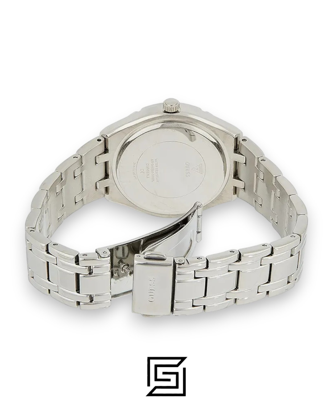 GUESS Ladies SILVER Tone Analog Watch GW0033L5 - Image 3