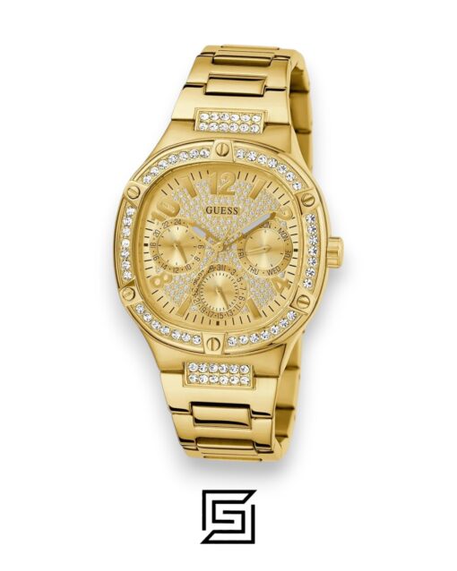 Alternative view of GUESS Ladies Gold Tone Analog Watch GW0558L2