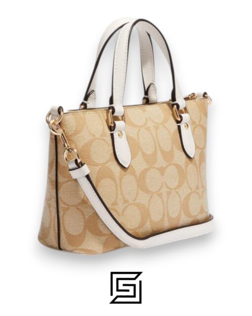 Bags,Leather,Women Mini Gallery Crossbody In Signature Canvas CH468 Khaki Coach