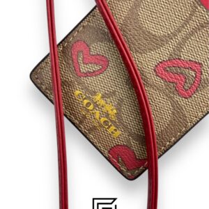 Id Lanyard In Signature Canvas With Cherry Print - Image 2