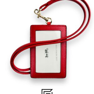 Id Lanyard In Signature Canvas With Cherry Print - Image 3