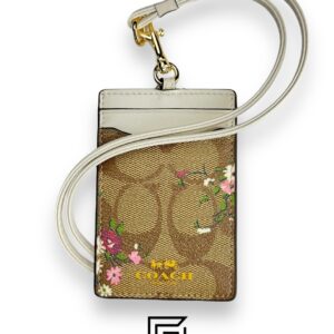 ID lanyard with Fllowers print C8686 - Image 1