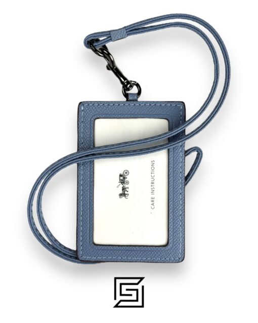 Alternative view of COACH Restored Id Lanyard Blue 57311