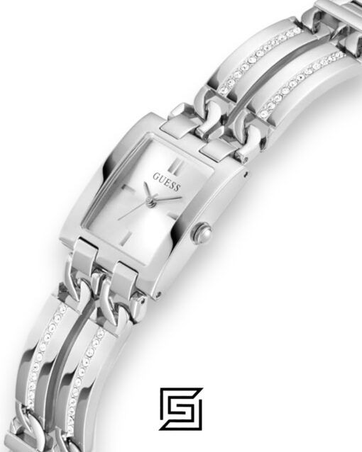 Alternative view of GUESS Ladies SILVER Tone Analog Watch GW0668L1