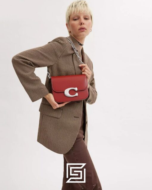 Bags,Leather,Women Idol Bag Style No.CM557 Red Coach