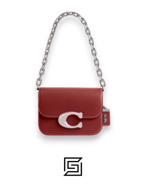 Bags,Leather,Women Idol Bag Style No.CM557 Red Coach