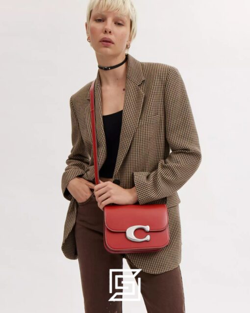 Bags,Leather,Women Idol Bag Style No.CM557 Red Coach