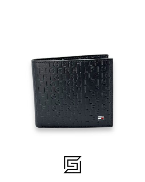 Alternative view of PASSCASE 3 PCS HILFIGER LETTERS PATTERN/BLACK