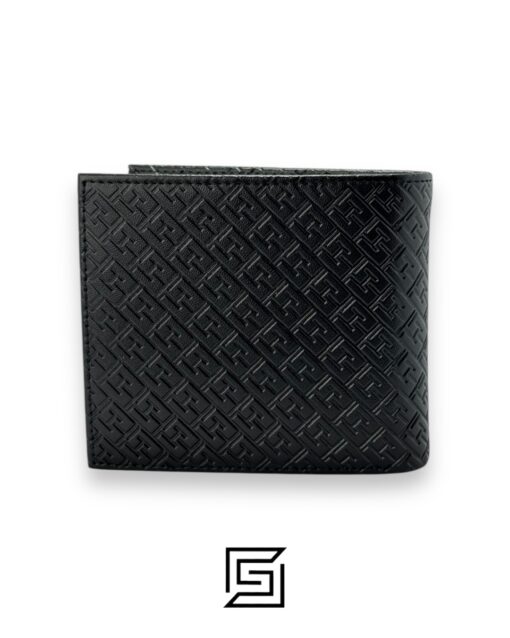 Alternative view of TOMMY SINGLE WALLET W TH LOGO HARD PATTERN INSIDE LEATHER SQUARE LOGO/BLACK