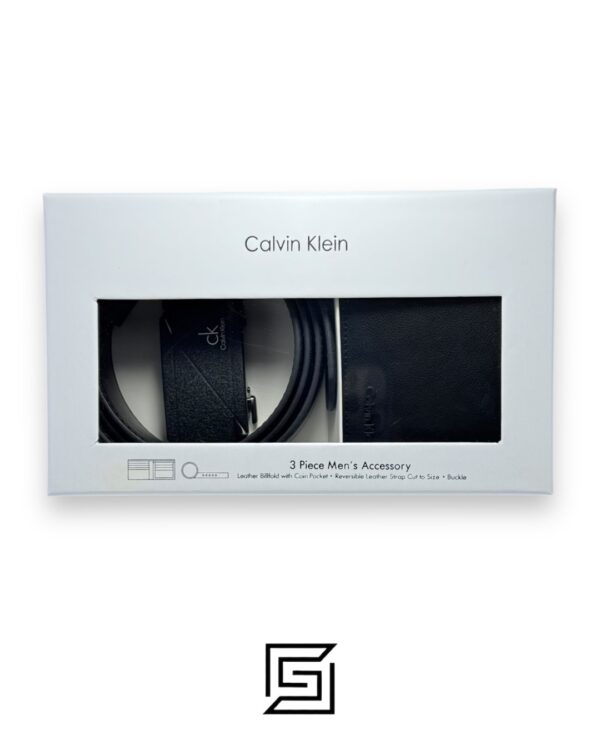 CK SET BELT AND WALLET CK LOGO MODEL 5