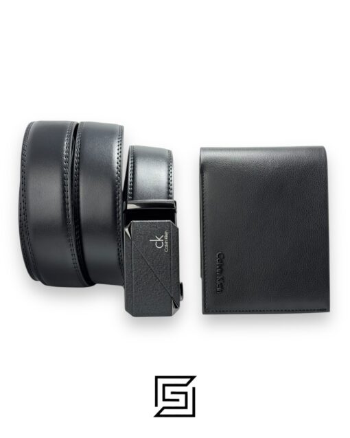 CK SET BELT AND WALLET CK LOGO MODEL 5