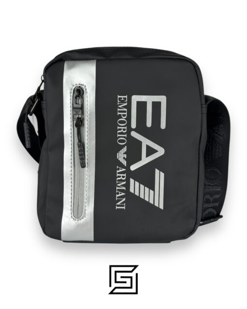 EA10004 CROSS BAG BLACK SILVER