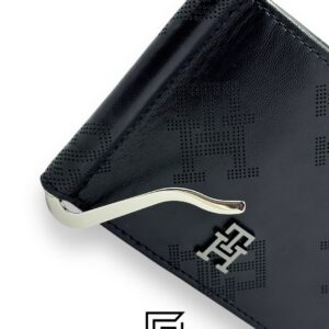 ⁦Tommy Hilfiger Credit Card Holder With Money Clip⁩ - الصورة ⁦3⁩