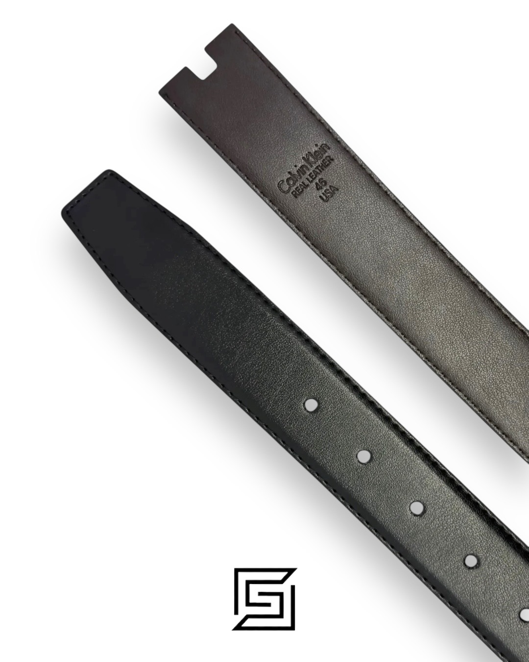 ⁦CK SET BELT AND WALLET CK LOGO MODEL 1⁩ - الصورة ⁦4⁩