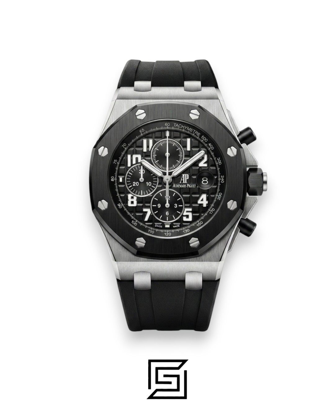 AP Royal Oak Offshore Black Numbers