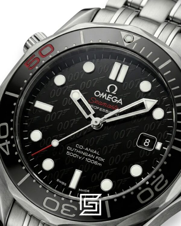 Omega Seamaster Professional Diver 300M – 50th Anniversary "James Bond" – Black Dial (41mm)