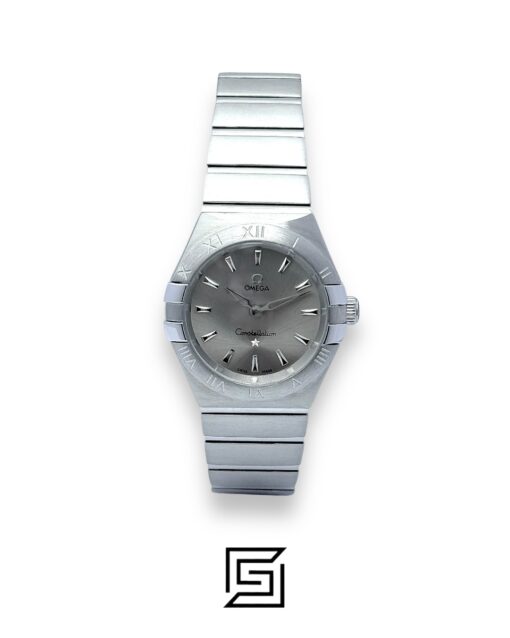 Omega Constellation Grey Dial Stainless Steel Watch