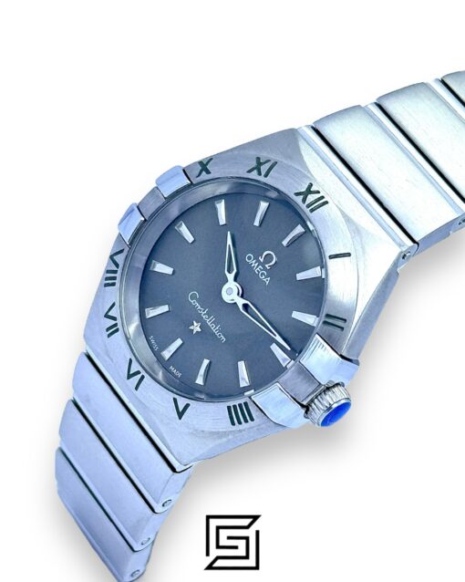 Alternative view of Omega Constellation Olive Dial Stainless Steel Watch