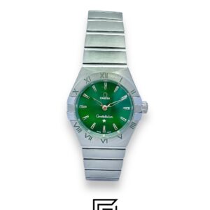 Omega Constellation Green Dial Stainless Steel Watch - Image 1