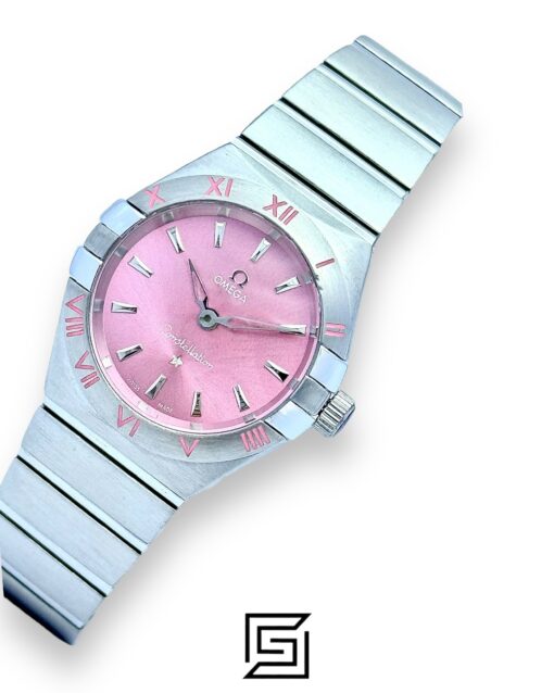Alternative view of Omega Constellation Pink Dial Stainless Steel Watch