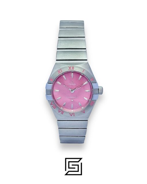 Omega Constellation Pink Dial Stainless Steel Watch