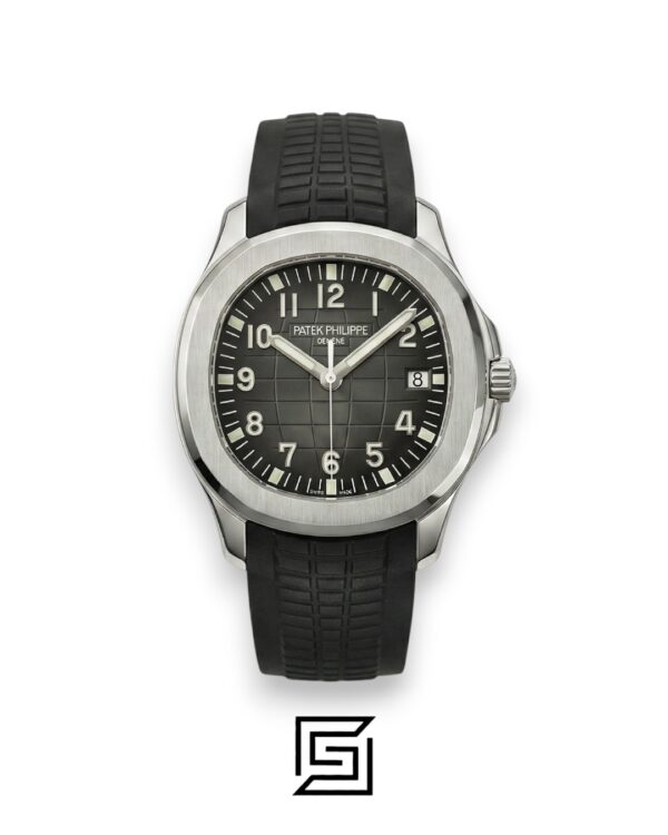 Patek Philippe Aquanaut – Black Dial × Black Rubber Strap – Japanese Automatic