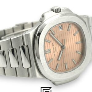 Patek Philippe Nautilus Japanese Automatic – Stainless Steel Bracelet – Salmon Dial - Image 4