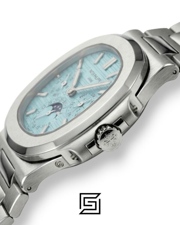Patek Philippe Nautilus Perpetual Calendar – Tiffany Dial – Japanese Automatic Chronograph – Stainless Steel Bracelet