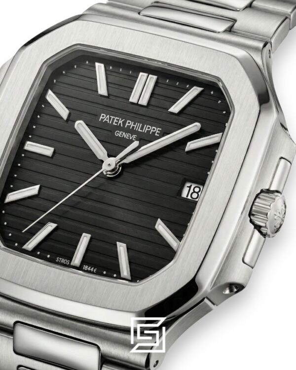 Patek Philippe Cubitus – Japanese Automatic – Black Dial – Stainless Steel Bracelet