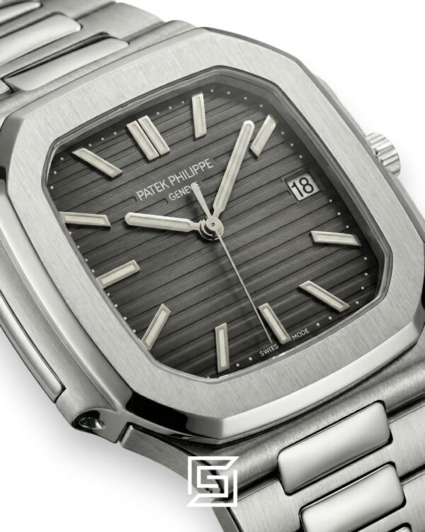 Patek Philippe Cubitus – Japanese Automatic – Grey Dial – Stainless Steel Bracelet