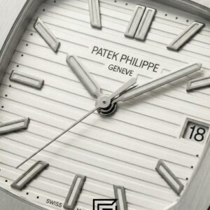 Patek Philippe Cubitus – Japanese Automatic – White Dial – Stainless Steel Bracelet - Image 2