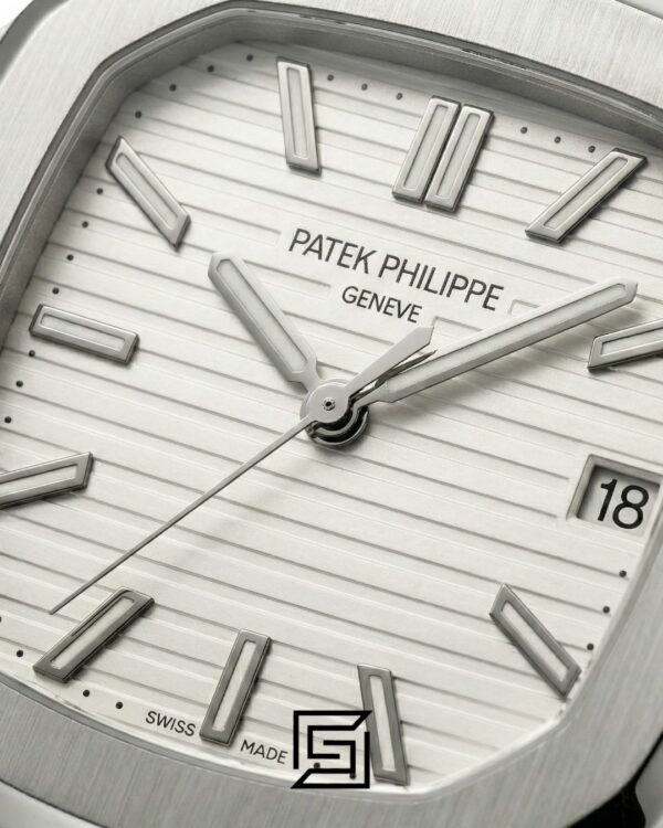 Patek Philippe Cubitus – Japanese Automatic – White Dial – Stainless Steel Bracelet