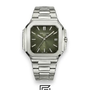 Patek Philippe Cubitus – Japanese Automatic – Green Dial – Stainless Steel Bracelet - Image 1