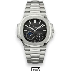Patek Philippe Grand Complication – Japanese Automatic – Black Dial – Stainless Steel Bracelet - Image 1