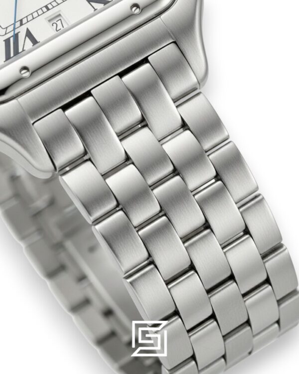 Cartier Santos Stainless Steel White Dial – Japanese Automatic Movement (30mm)